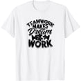 thumbnail image 1 of Teamwork Makes the Dream Work - Team Short T-Shirt, 1 of 3