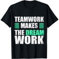 thumbnail image 1 of Teamwork Makes the Dream Work - Unity and Collaboration T-Shirt, 1 of 3