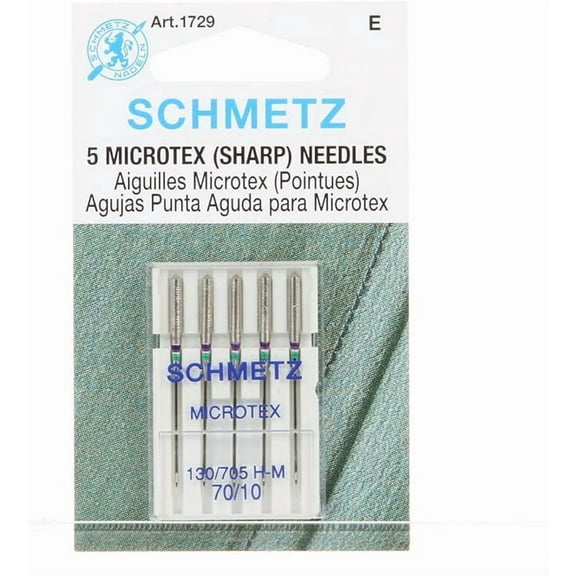Teamwork Microtex Sharp Machine Needles-Size 10/70 5/Pkg