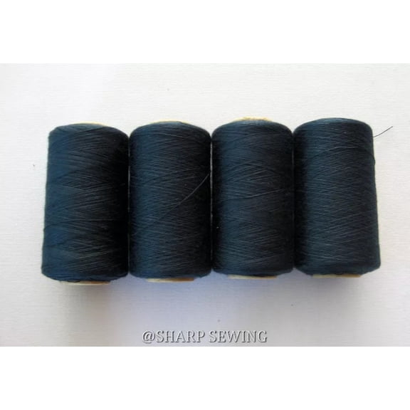 Teamwork NIGHT SKY #923 SPUN POLYESTER SERGER & QUILTING THREAD 4 TUBES 1000 YDS. EACH