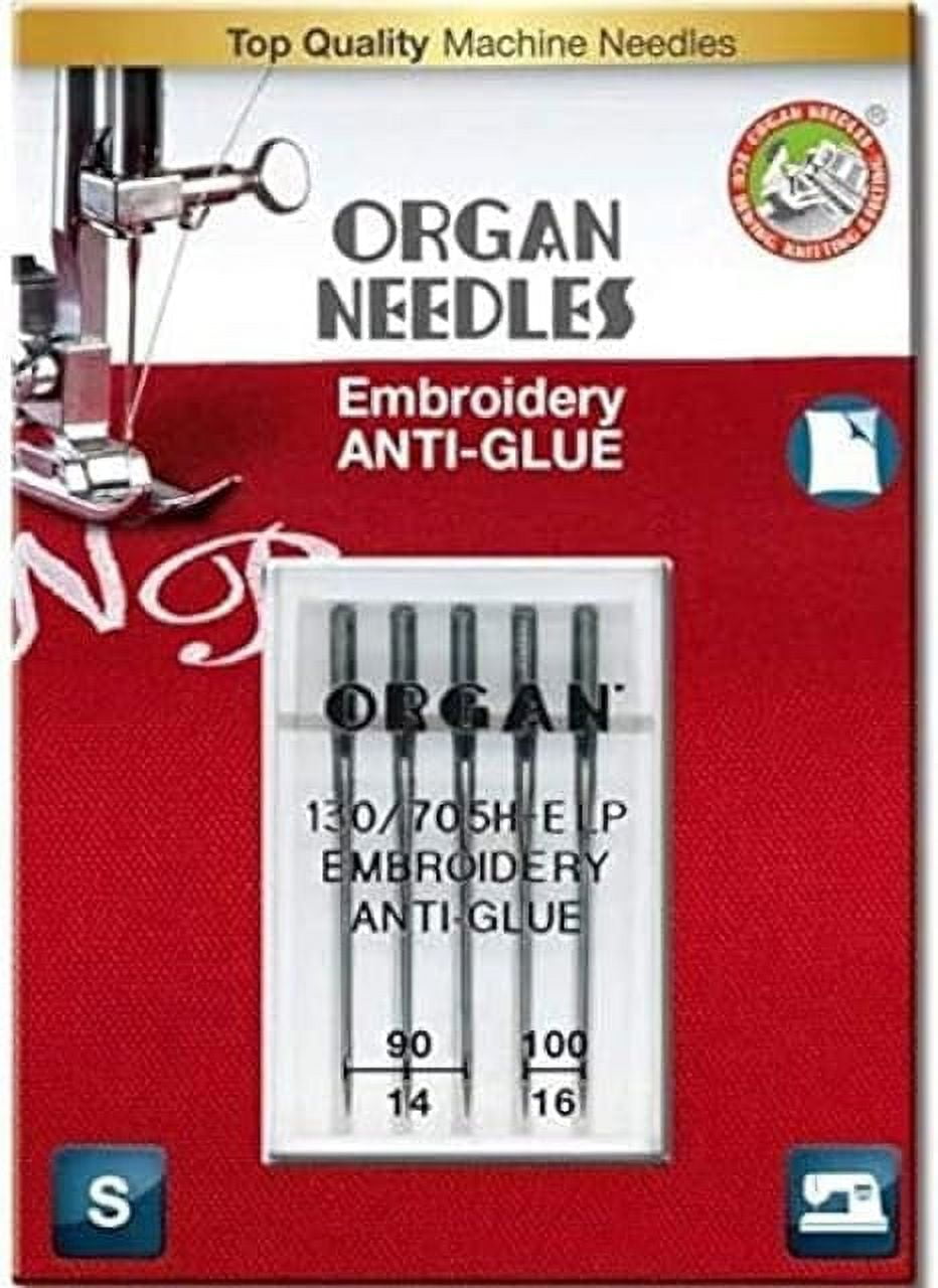 Madeira Anti-Glue Sewing Needles – Size 75/11, 5 Pack, Protects Thread From Sticky Residue