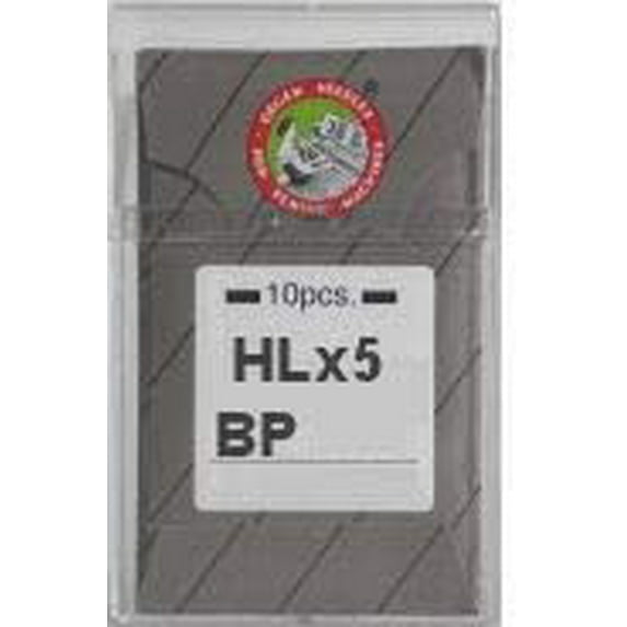 Teamwork Organ HLX5 Ball Point Needles for Quilting, Jeans, Applique or Heavy Embroidery ~ Multiple Sizes (110/18 BP)