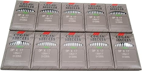 Teamwork Organ Needle - 100 PCS Organ Walking Foot Sewing Machine Needles #DPX17 135X17 SY3355 (DPX17 14/90)