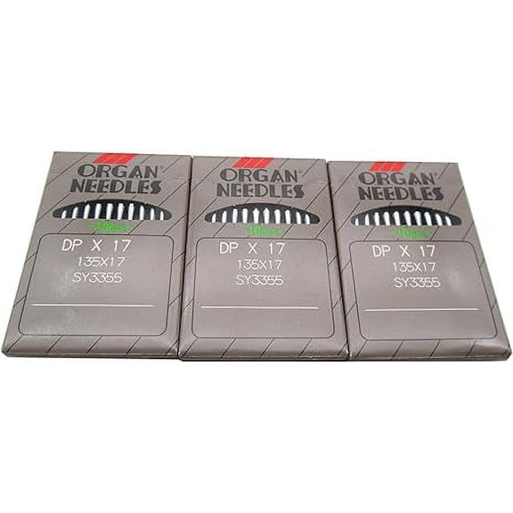 Teamwork Organ Needle - 30 PCS Organ 135x17 DPX17 Walking Foot Sewing Machine Needle (DPX17 18/110)