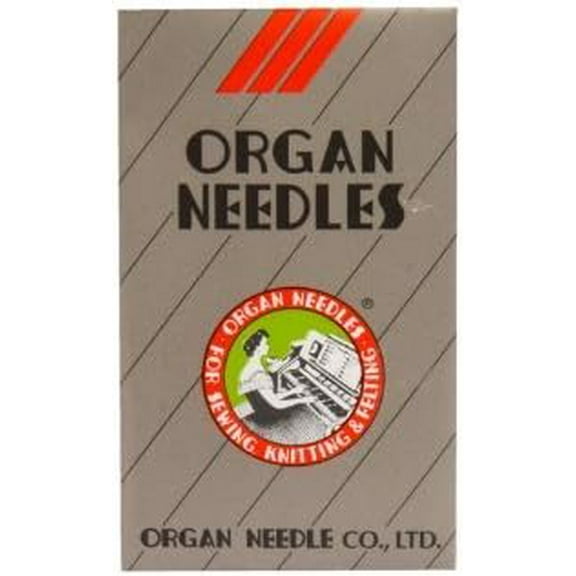 Teamwork Organ Needles Machine Ball Point/Size 12 - Serger Overlock