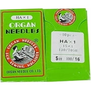 Teamwork Organ Sewing Machine Needles Home-use 10 Needles/Pack, Size 90/14