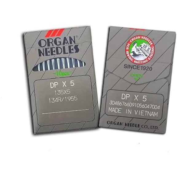 Teamwork Organ Standard Longarm Quilting Needles for HandiQuilter - Standard Sharp Point (R) Pack of 20 (130/21)