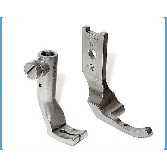 Teamwork PFAFF 145 SINGLE LEFT TOE ZIPPER WALKING FOOT SET 40474 & 40475 (3/16" - 5MM)
