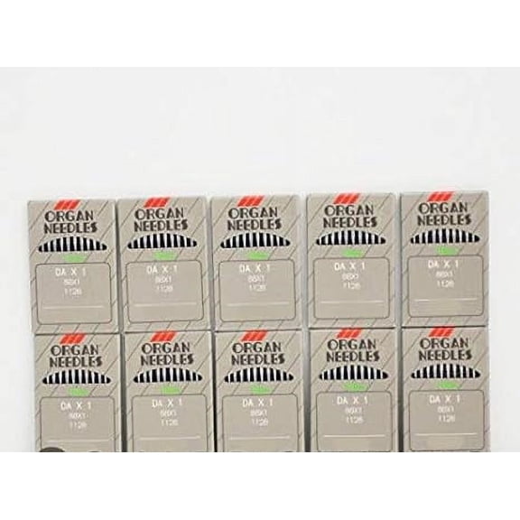 Teamwork PUMICHA Needles Supplies for 100 O.R.G.A.N88X1 Needles Size# 18 fits S.I.N.G.E.R, 400W & 600W Single Needle for Sewing Machine.