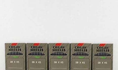 Teamwork PUMICHA Needles Supplies for 50 O.R.G.A.NDBXK5 Size#12 Industrial Embroidery Machine Needles for T.a.j.i.m.a, SWF for Sewing Machine.
