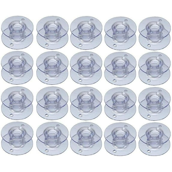 Teamwork Plastic Bobbins for Heavy Duty 44S 4411, 4423, 4452, 5511, 5523, 5532