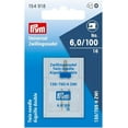 thumbnail image 1 of Teamwork Prym Schmetz Double Sewing Machine Needle Universal 130/705 100/6.0 mm Silver Colour No, 1 of 1