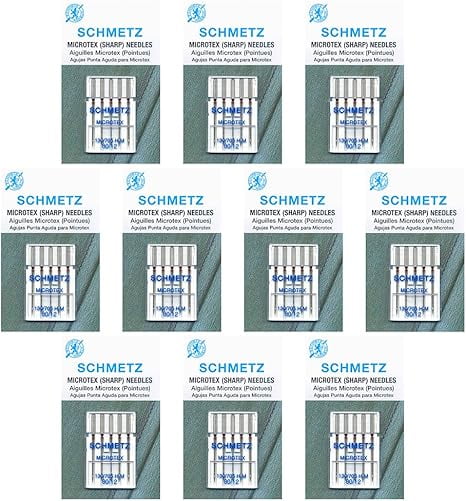 Teamwork SCHMETZ Microtex (Sharp) (130/705 H-M) Sewing Machine Needles - Bulk - Size 80/12