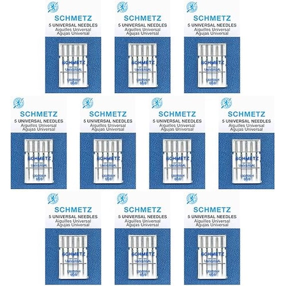 Teamwork SCHMETZ Universal (130/705 H) Household Sewing Machine Needles - Bulk - Size 60/8
