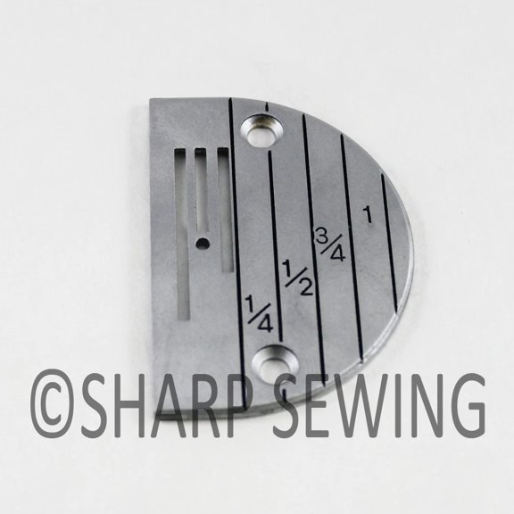 Teamwork SINGLE NEEDLE DROP FEED NEEDLE PLATE  #12482LGW FOR LONG STITCH GENERAL WORK