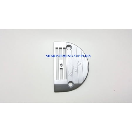 Teamwork SINGLE NEEDLE DROP FEED NEEDLE PLATE #143169 for HEAVY WORK