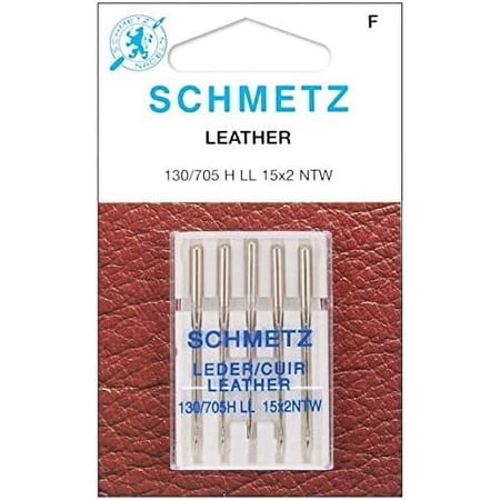 Teamwork Schmetz Leather 5-Pk. Sz.16/100 (2 Pack)