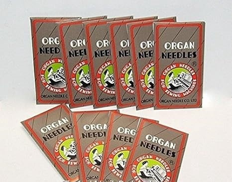 Teamwork (Ship from USA) 100 SINGER 29K NEEDLES SIZE#23 / 160 ORGAN LEATHER POINT 29X4, 332LR, 332LLPLKHG484UY2255