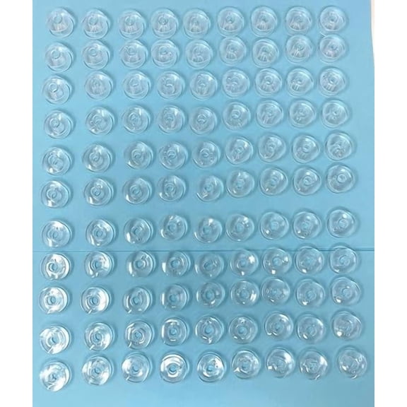 Teamwork Supplies for New 100ct Class 66 Bobbins Plastic Fits Class 66 Drop in Type DIY for Sewing Machine & Art Accessories