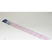 Teamwork WESTCOTT 12  INCH CLEAR PLASTIC 8ths GRAPH RULER SIZE 1 X 12  #B-60