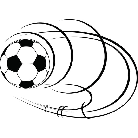 Teamwork Wall Decal Sports Soccer Ball Field Kick Run Positive Exercise Bedroom Decoration for Kids Boys and Girls - Size: 26 In x 26 In