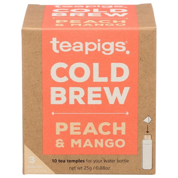 Teapigs - Cold Brew Tea Infusions, 10 Bags | Assorted Flavors