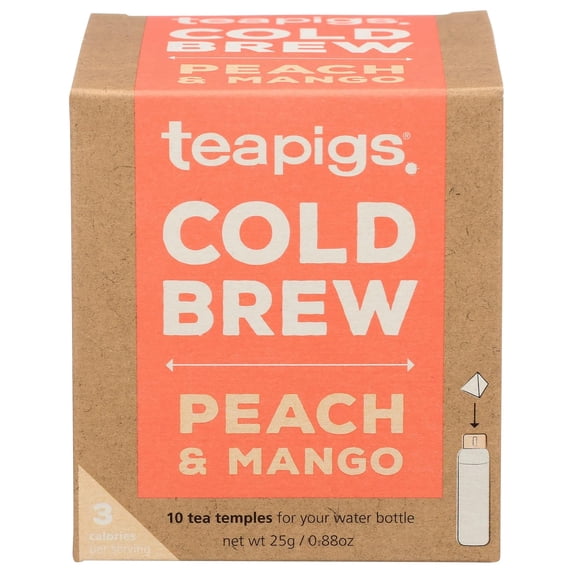 Teapigs - Cold Brew Tea Infusions, 10 Bags | Assorted Flavors