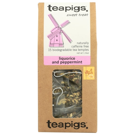 Teapigs Liqourice & Peppermint Sweet Treat Tea, 15 Bags