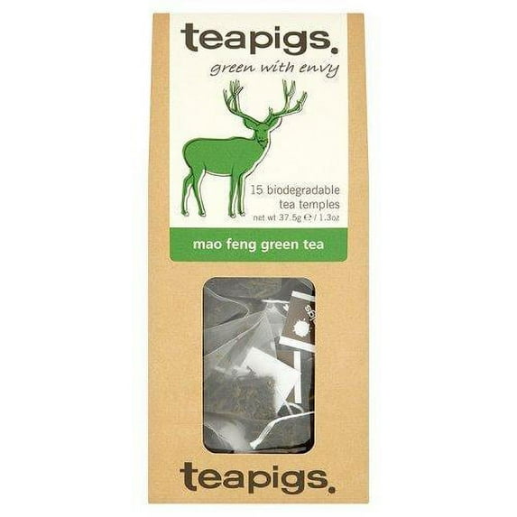Teapigs Mao Feng Green Tea 15 Temples-DEL