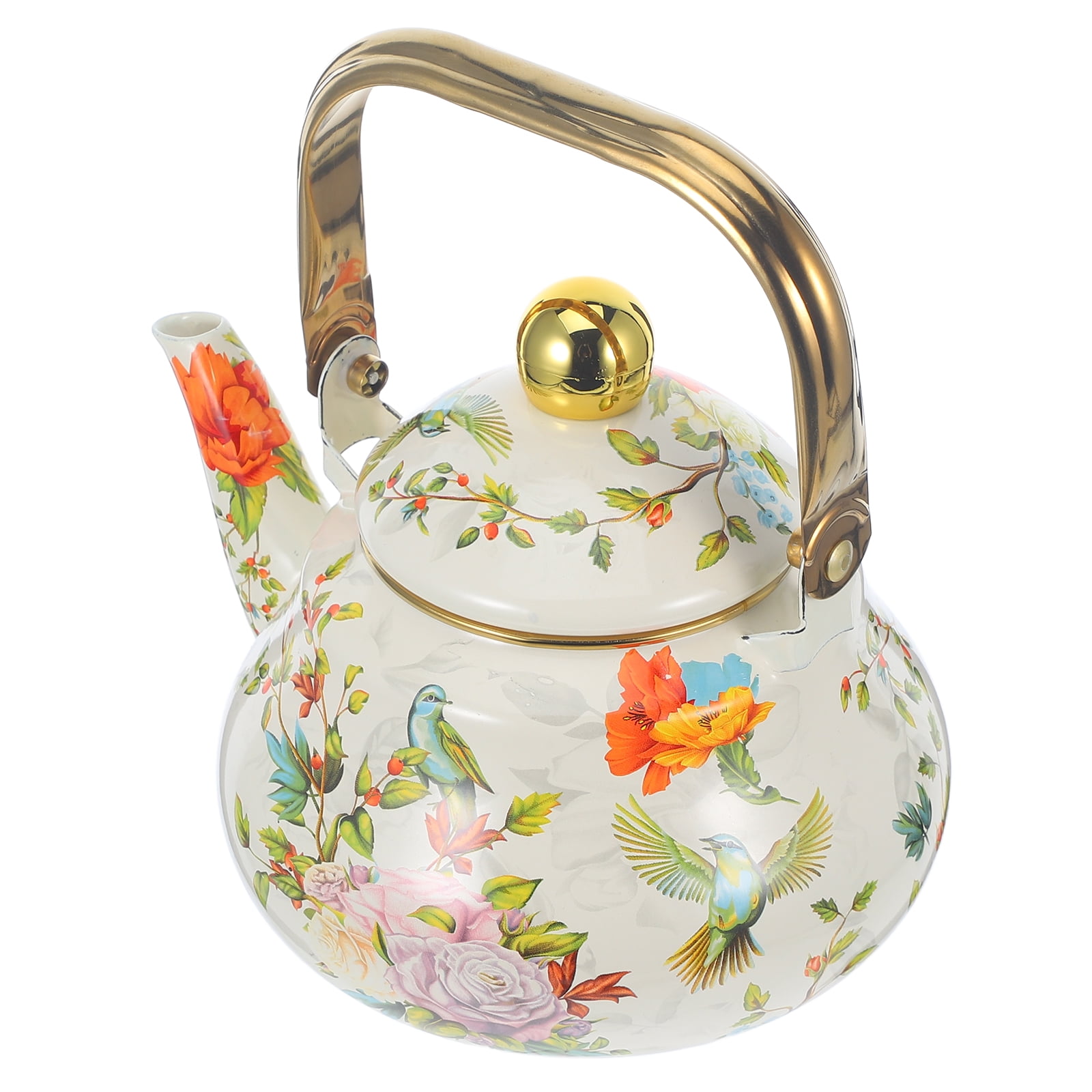 Teapot Kettles Stovetop Small For Enameled Camping Vintage High Quality Decorative