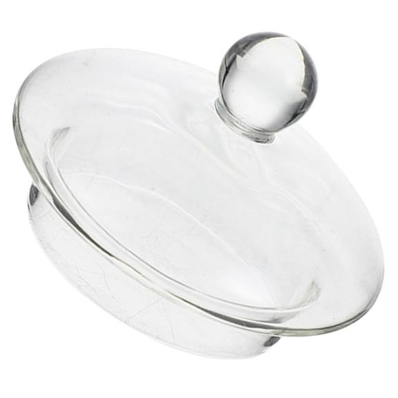 Teapot Lid Accessory Glass for Water Pitcher Beverage Dispenser Drink Supplies Clear Teacup