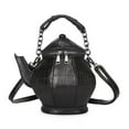 thumbnail image 1 of Teapot Shaped Party Bags PU Shoulder Bag for Girl Women Trendy Handbag, 1 of 10