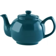 Teapot | Stoneware, Teal, 6 Cup