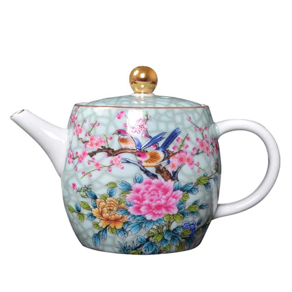 Teapot Tea Ceramic Kettle Pot Chinese Porcelain Loose Pots Infuser Leaf Coffee Vintage Water Pitcher China Home Stovetop