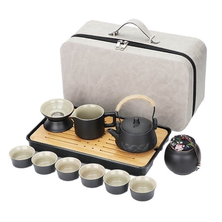 Teapot cup set, Chinese teapot cup set, tea gift sets with gift box, modern tea service, travel tea set, Kung Fu tea cup set, for on the go at home