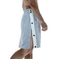 thumbnail image 1 of Tear Away Shorts For Men Breakaway Athletic Shorts Relaxed Fit Post Knee Operation Recovery Shorts With Pockets,GY1,L, 1 of 5
