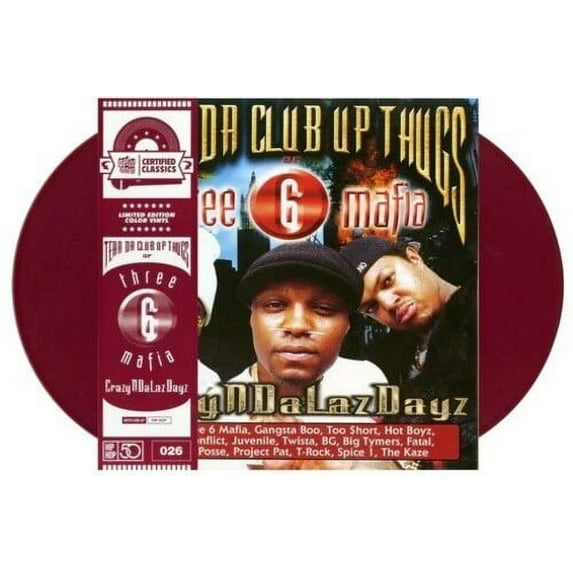 Tear Da Club Up Thugs of Three 6 Mafia - Crazyndalazdayz - Music & Performance - Vinyl
