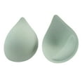 thumbnail image 1 of Tear Drop Shape Breast Pad Invisible Bra Pad Insert Removeable Sports Bra Cups Inserts Chest Push Up Insert Pads for Swimsuit Bikini, 1 of 8