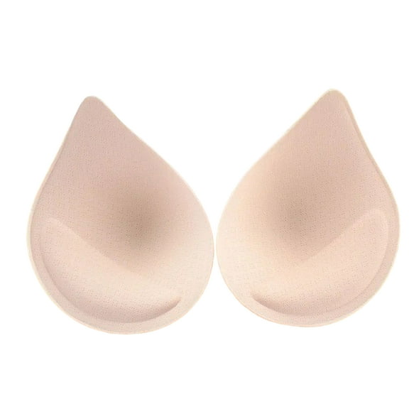 Tear Drop Shape Breast Pad Invisible Bra Pad Insert Removeable Sports Bra Cups Inserts Chest Push Up Insert Pads for Swimsuit Bikini