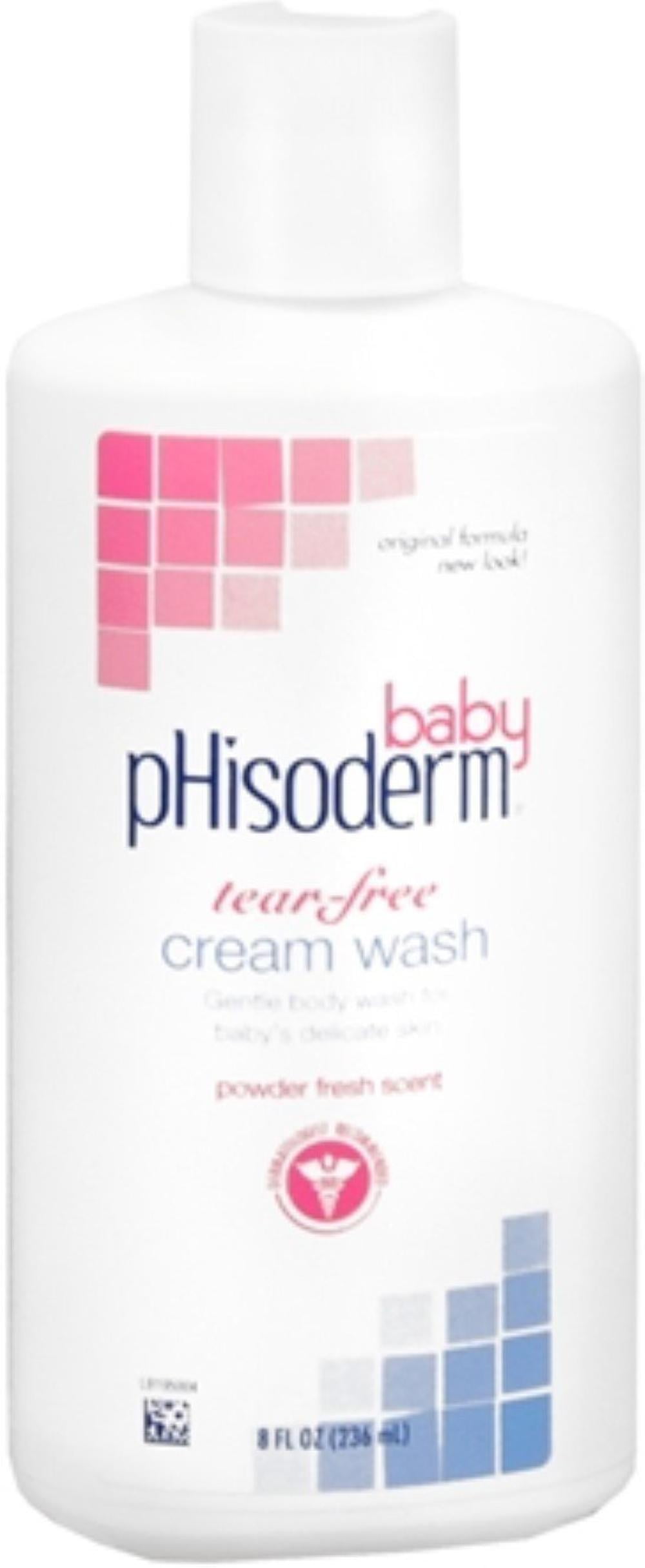 Tear-Free Cream Wash 8 oz (Pack of 4), The Phisoderm Baby Cream Wash is a tear-free, soap-free, alcohol-free, dye-free creamy wash that rinses easily and won't.., By pHisoderm Baby