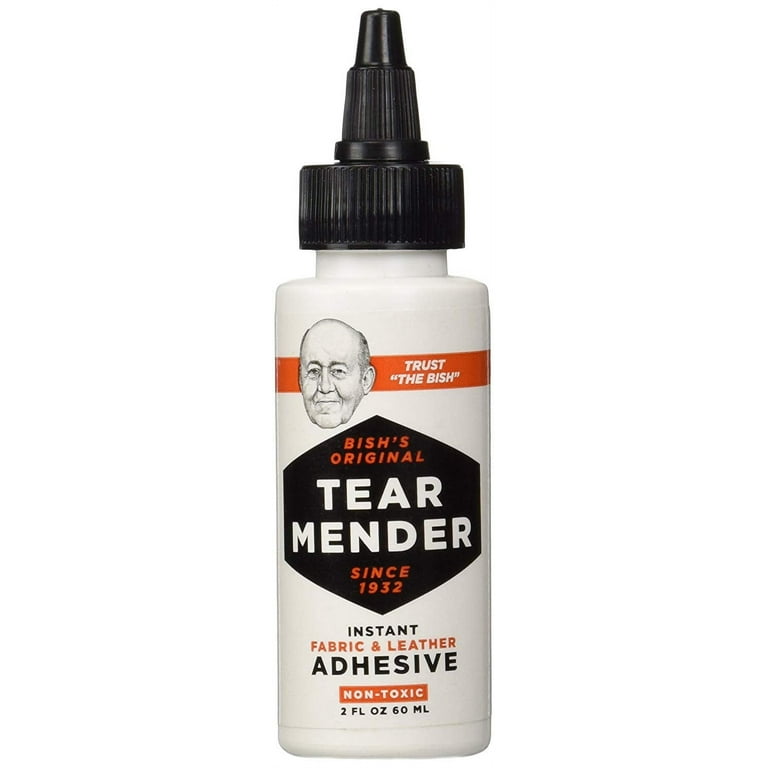 Tear Mender Instant Fabric and Leather Adhesive, 2 oz Bottle, TG-2-3 Pack