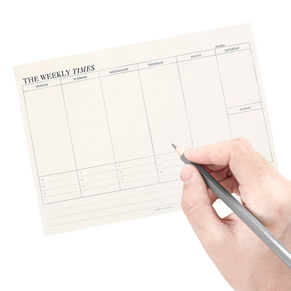 Tear Off 60 Sheets Undated Portable To Do List Paper Smooth Writing Gift Daily Schedule Weekly Planner Student Teacher Business