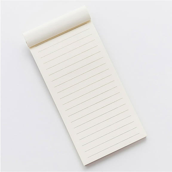 Tear-Off Kraft Paper Notepad – Portable Pocket-Size Notepad, 4" x 3", Version C Cover, for Quick Notes, Lists, and On-the-Go Reminders