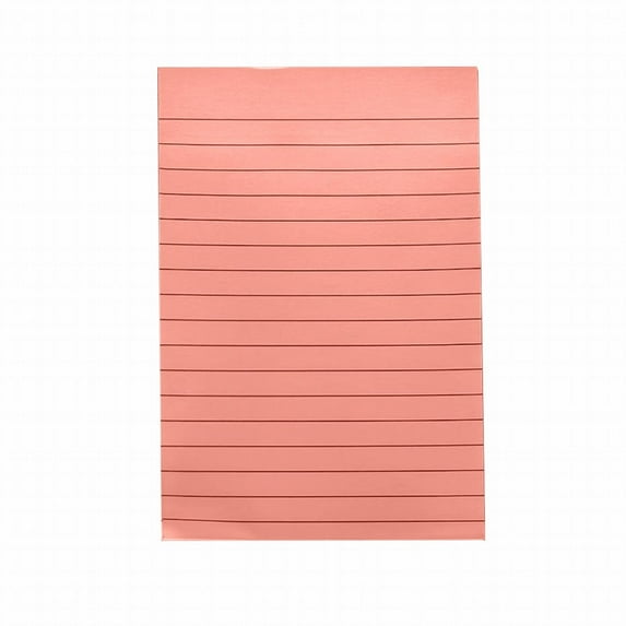 Tear-Off Sticky Notes Clearance, Furenl 1 Pads Lined Sticky Notes 4X6 Sticky Notes with Lines Self Stick Note Pads 8 Bright Multi Colors 50 Sheet/Pad, H