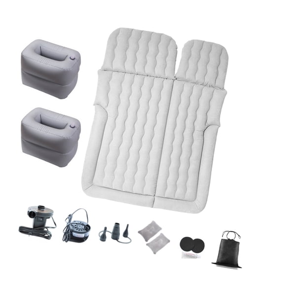 Tear Resistant Car Air Bed Inflatable Mattress For Family Trip Portable Design