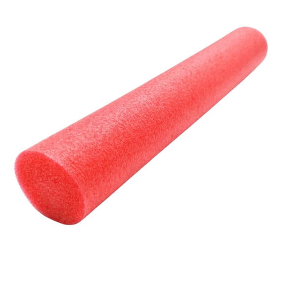 Tear-Resistant Floating Logs for Backyard Pool - Solid Core Foam Pool Noodles, Non-Waterlogged Fast-Drying Swim Noodles, 1-Pack,Red