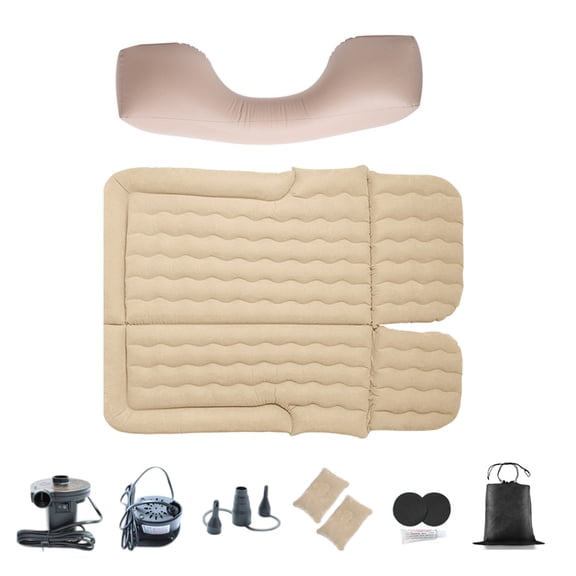 Tear Resistant Foldable Car Camping Bed For SUVs Trucks Double Chamber Design 250kg Capacity Waterproof PVC Materials