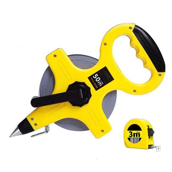 Tear Resistant Nylon Fiber Tape Measure Hanging Handle with 3 Meter Measuring Tool