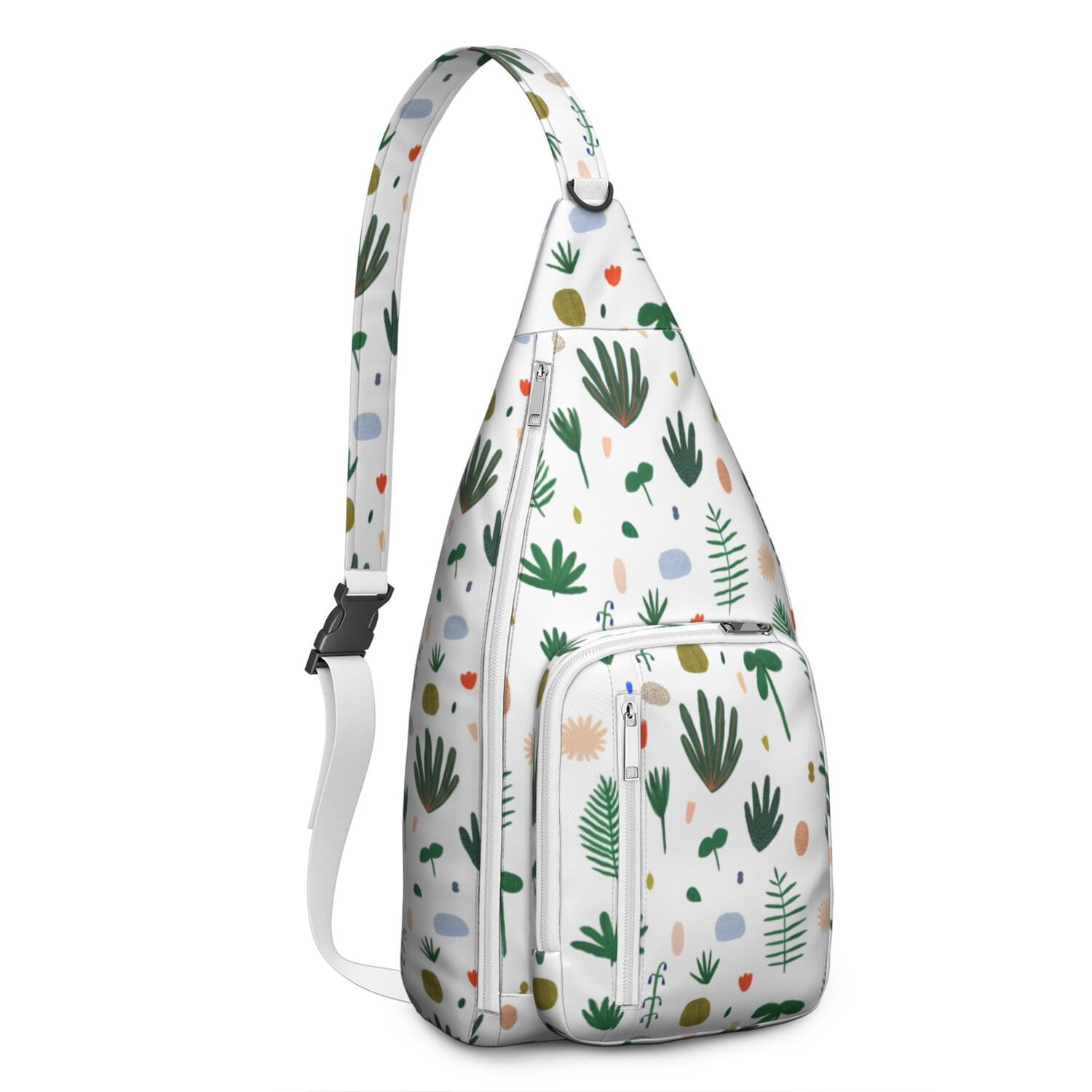 Tear - resistant Sunflower Sling Bag Organized for Tactical Use