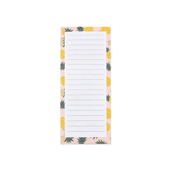 Tearable Memo Pad Notepad Planner Writing List Pineapple Fruit Design